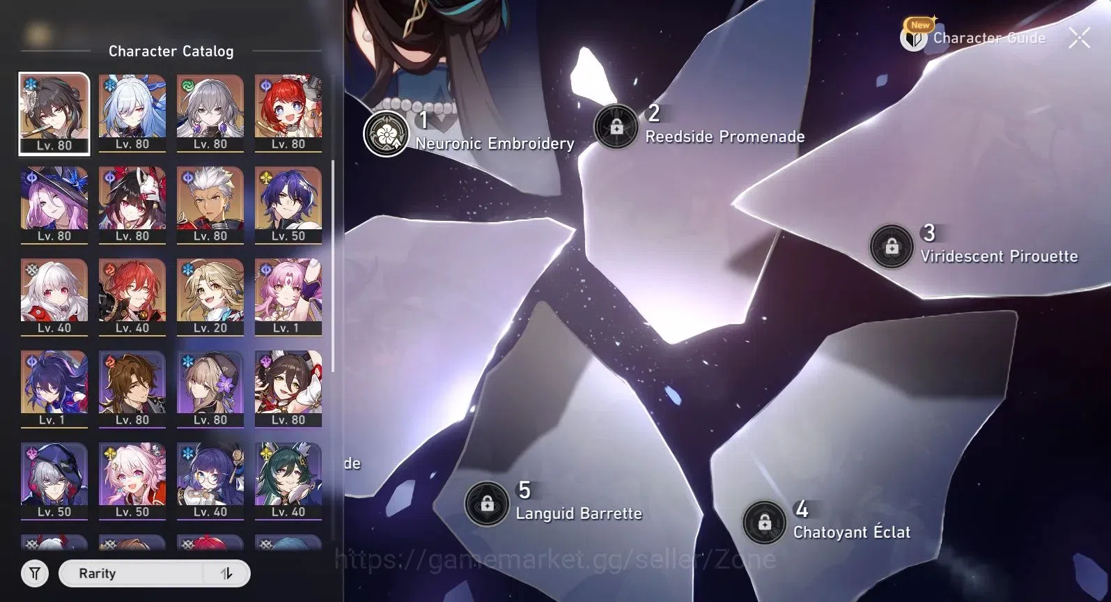Honkai Star Rail Accounts ASIA|TL70|17lim:Anaxa+sign+prem,YaoGuang+Sign,THer image 6
