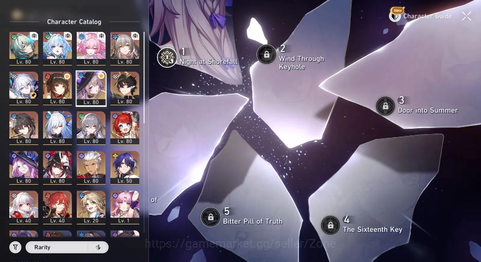 Honkai Star Rail Accounts ASIA|TL70|17lim:Anaxa+sign+prem,YaoGuang+Sign,THer image 7