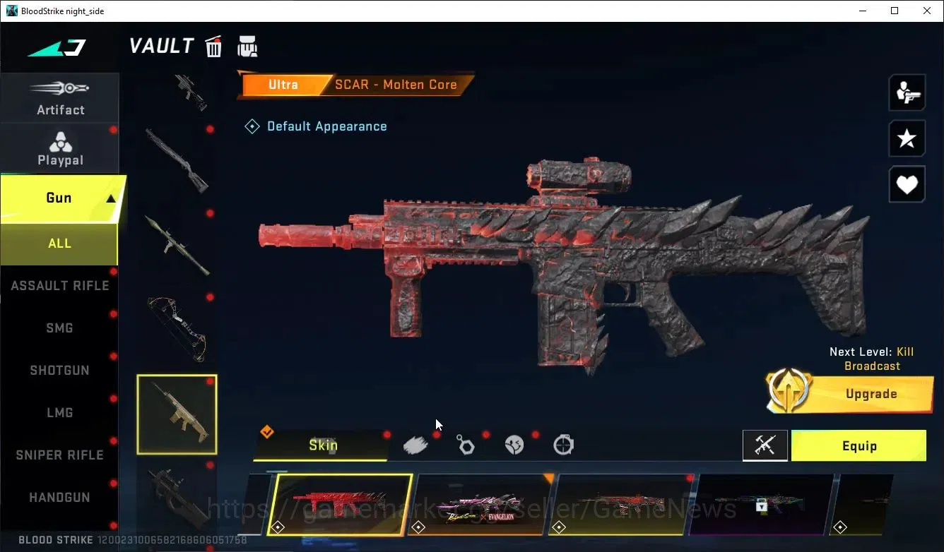 Blood Strike Accounts ASIA|MELEE DualBlades+17 ULTRA[Nova-Scarlet,Kainda image 15