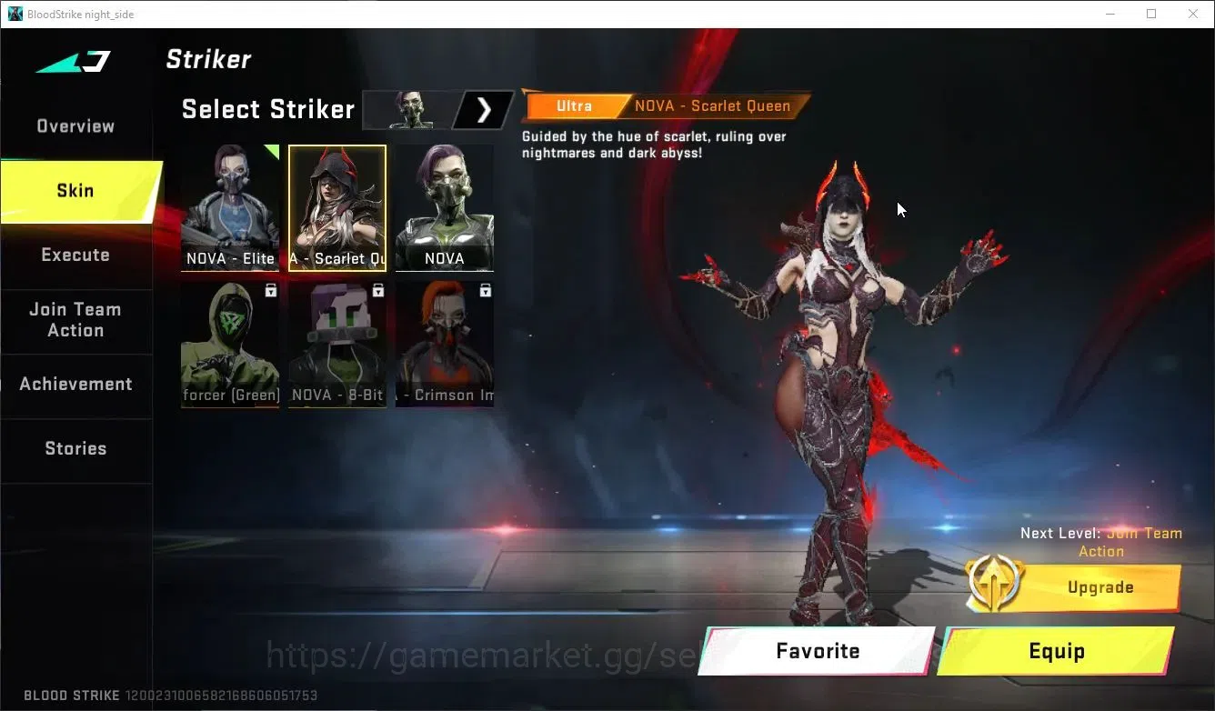 Blood Strike Accounts ASIA|MELEE DualBlades+17 ULTRA[Nova-Scarlet,Kainda image 3