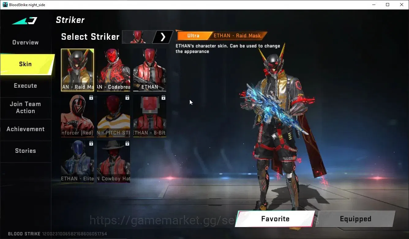 Blood Strike Accounts ASIA|MELEE DualBlades+17 ULTRA[Nova-Scarlet,Kainda image 6