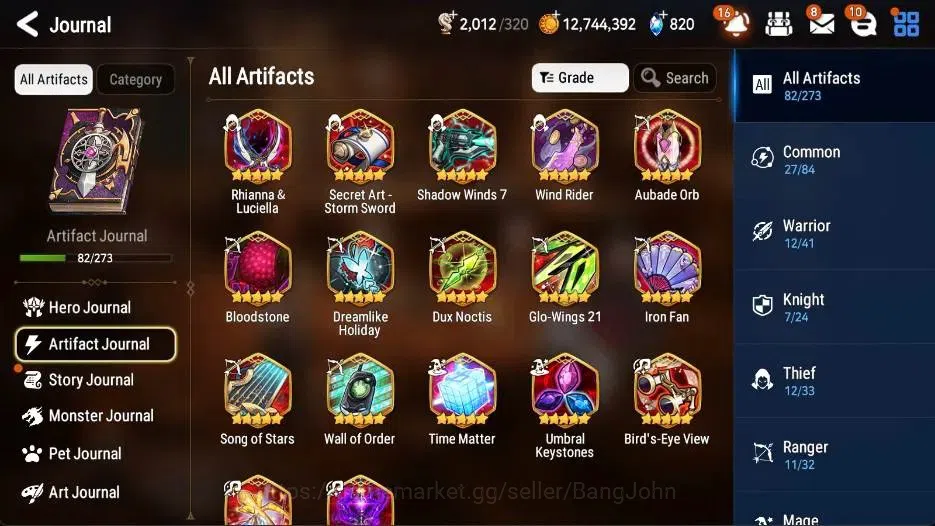 Epic Seven Accounts Asia |11 ML [LQCharlotte,STaeyou,EIlynav,CPavel,Et image 9