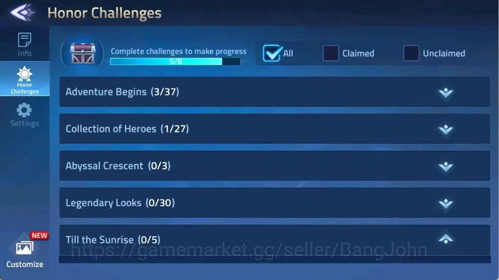 Mobile Legends: Adventure Accounts 70684 | Server 70684 L64 | 6939K Power | Camp 43-2 image 2