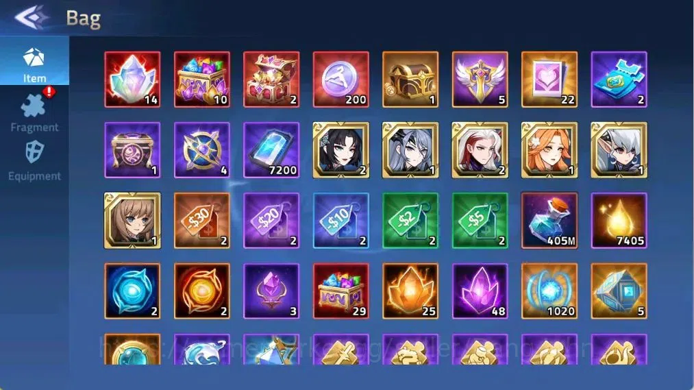 Mobile Legends: Adventure Accounts 70684 | Server 70684 L64 | 6939K Power | Camp 43-2 image 6