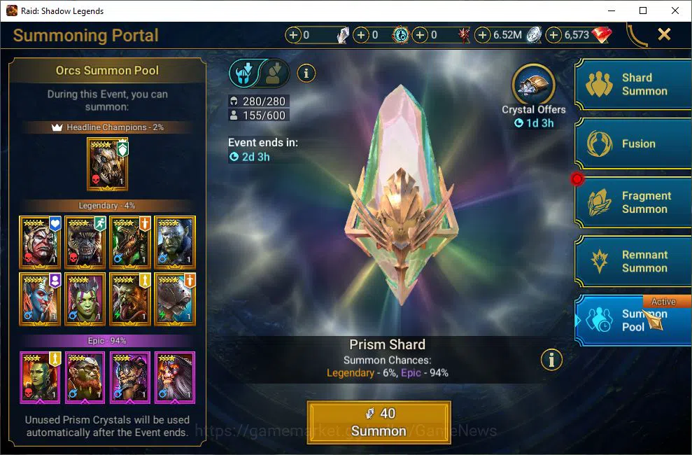 Raid: Shadow Legends Accounts Lv6 893K Power|1 Mythic(Theodosia)+21 Legendary(Ni image 17