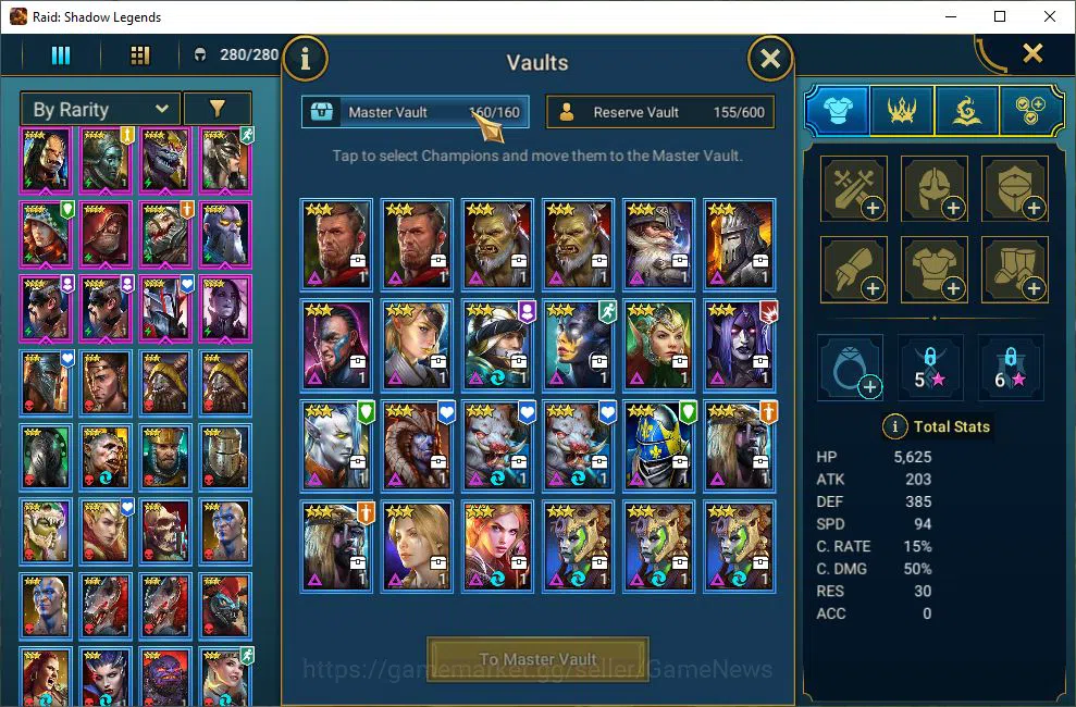 Raid: Shadow Legends Accounts Lv6 893K Power|1 Mythic(Theodosia)+21 Legendary(Ni image 8