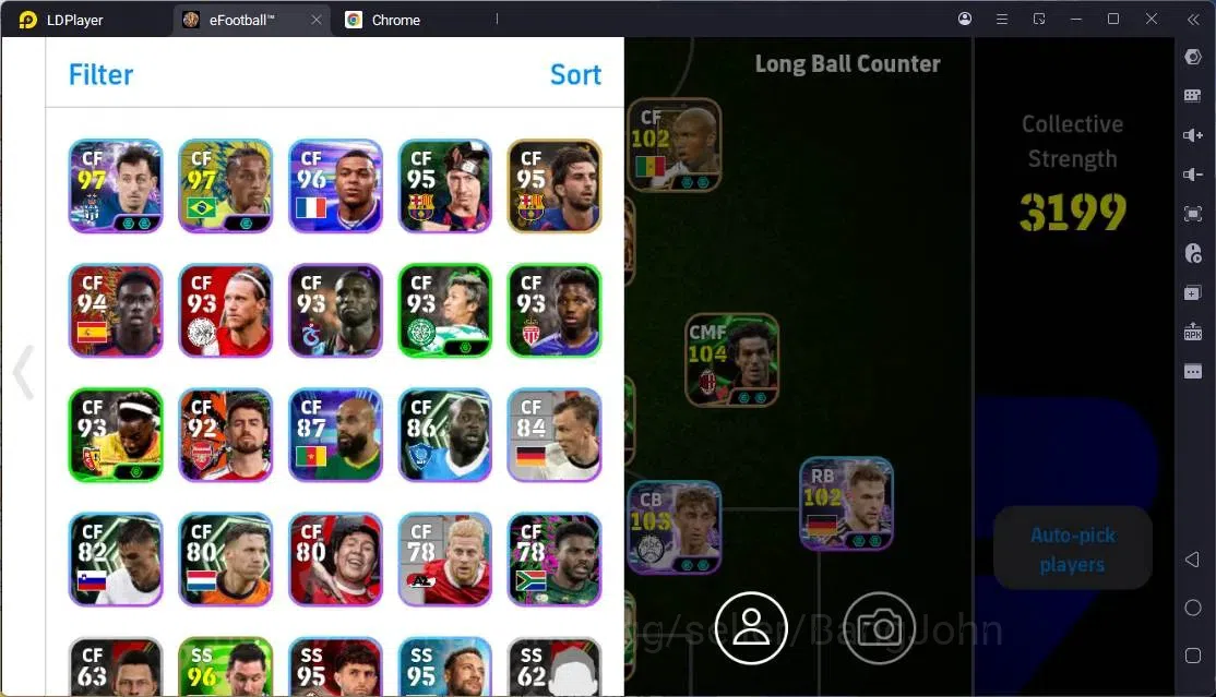 eFootball Accounts Mobile|PW 3199|Bigtime Messi|Epic Matthaus,Drogba, image 2
