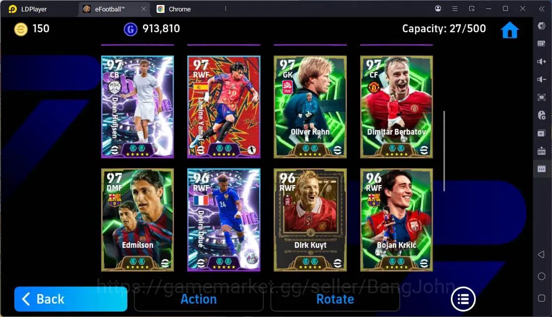 eFootball Accounts Mobile|PW 3199|Bigtime Messi|Epic Matthaus,Drogba, image 4