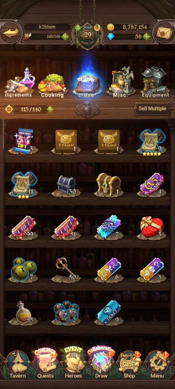 The Seven Deadly Sins: Grand Cross Accounts Others ASIA | 1,3M CC | 1 LR Elizabeth | 2 UR DKM , ODK | Full Collab Fire Force 9