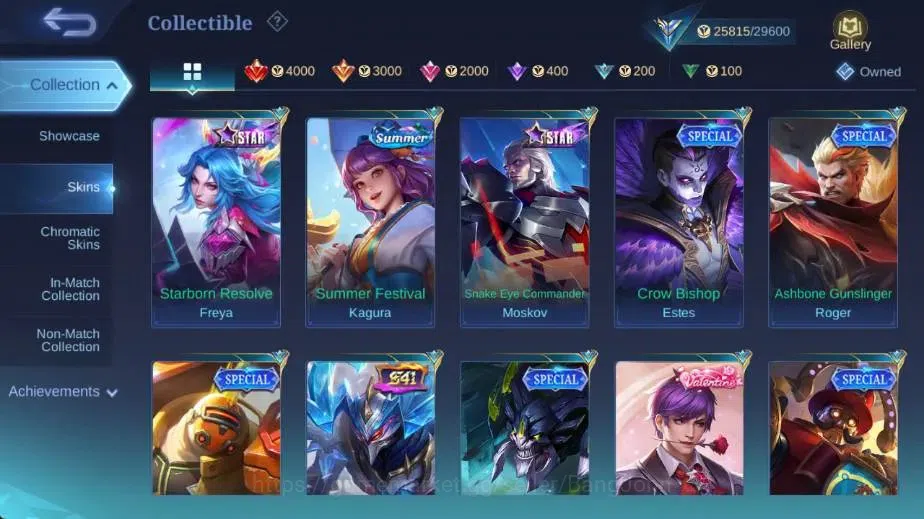 Mobile Legends: Bang Bang Accounts Global|Hero 59|Skin 107|Expert|MetroZero Roger,LBo image 11