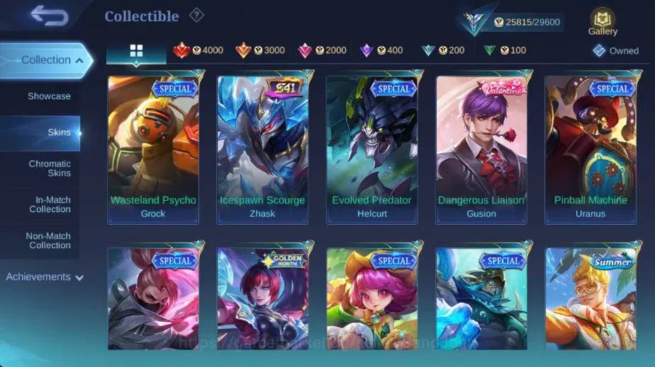 Mobile Legends: Bang Bang Accounts Global|Hero 59|Skin 107|Expert|MetroZero Roger,LBo image 12