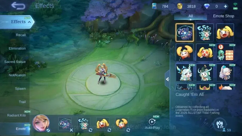 Mobile Legends: Bang Bang Accounts Global|Hero 59|Skin 107|Expert|MetroZero Roger,LBo image 19