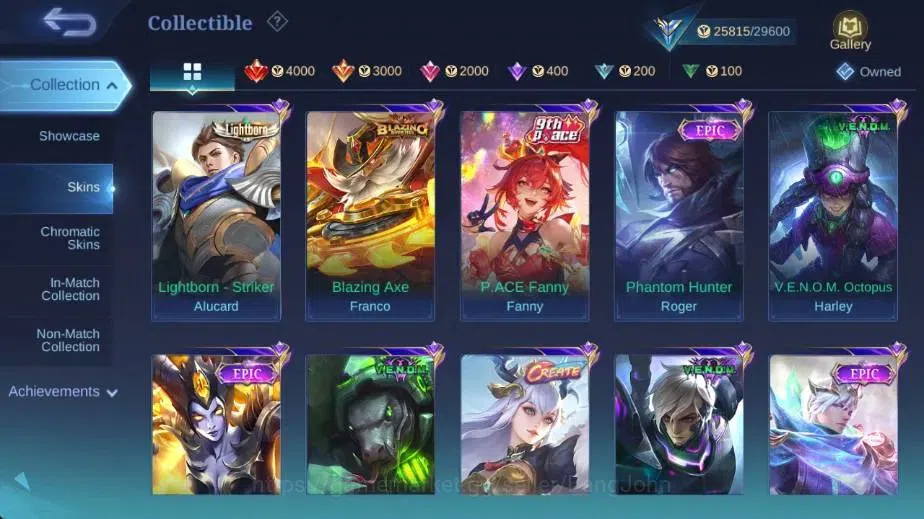 Mobile Legends: Bang Bang Accounts Global|Hero 59|Skin 107|Expert|MetroZero Roger,LBo image 7