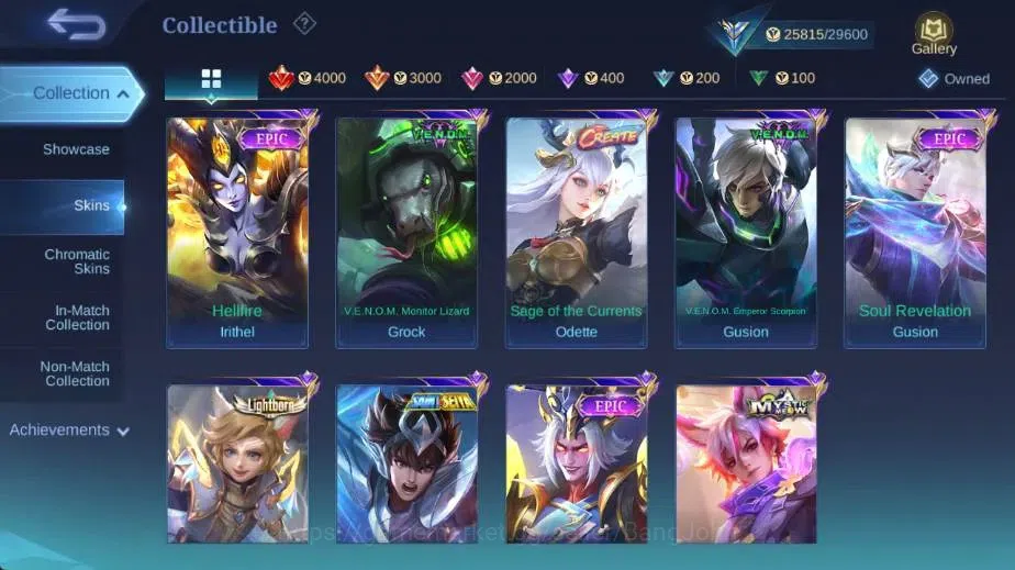 Mobile Legends: Bang Bang Accounts Global|Hero 59|Skin 107|Expert|MetroZero Roger,LBo image 8