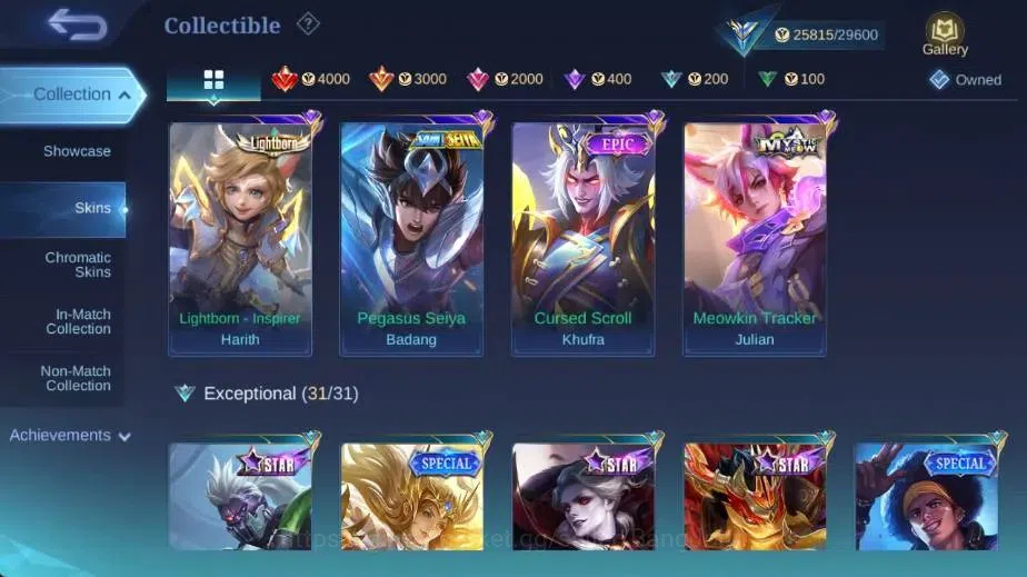 Mobile Legends: Bang Bang Accounts Global|Hero 59|Skin 107|Expert|MetroZero Roger,LBo image 9