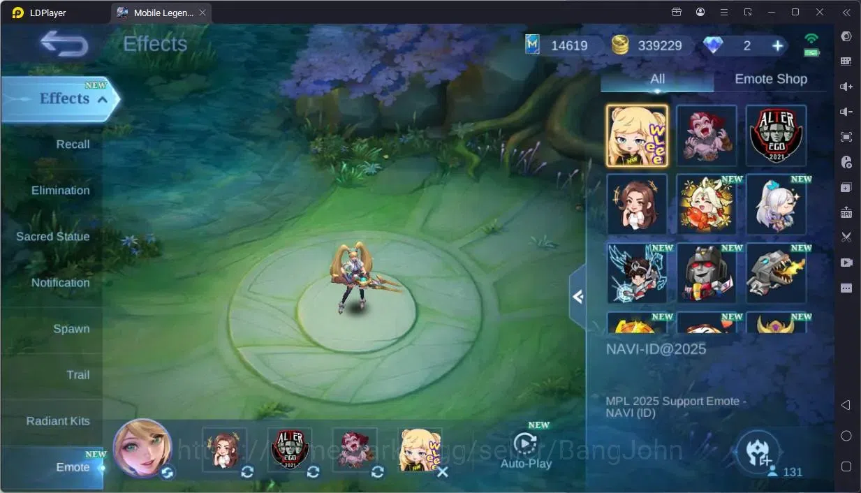 Mobile Legends: Bang Bang Accounts Global|Hero 131|Skin 244|Renowned|KOF Karina|CC Na image 6