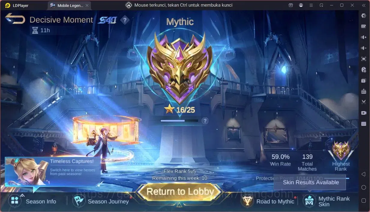 Mobile Legends: Bang Bang Accounts Global|Hero 131|Skin 244|Renowned|KOF Karina|CC Na image 7