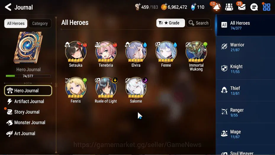 Epic Seven Accounts GLOBAL Unverif|New Era|2 ML(Salome, Ruele Of Light image 18