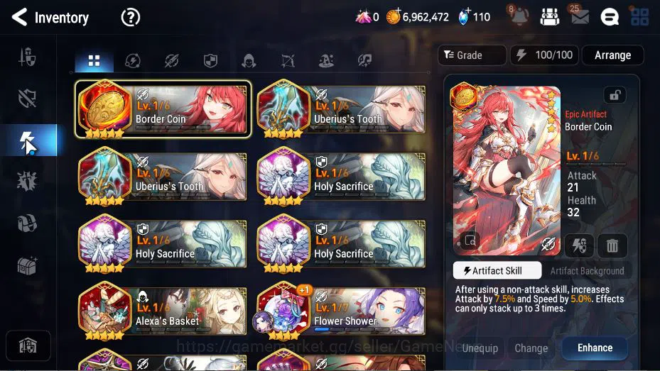 Epic Seven Accounts GLOBAL Unverif|New Era|2 ML(Salome, Ruele Of Light image 6