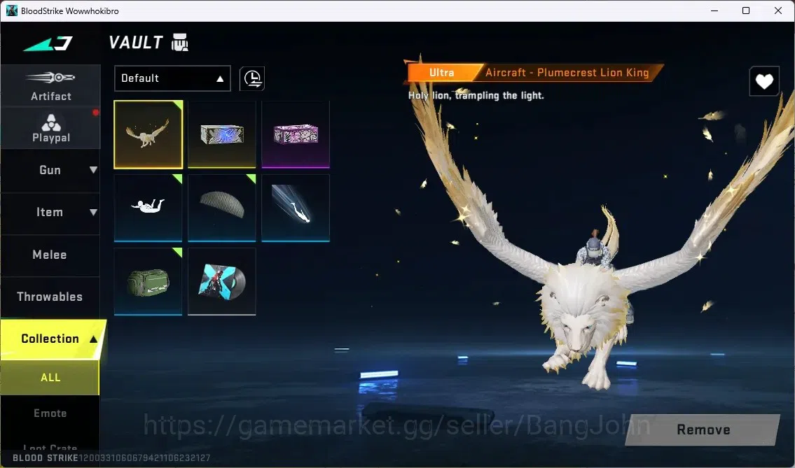 Blood Strike Accounts ASIA | ULTRA MELEE: Lightblade - Dark Force |1 ULT image 4