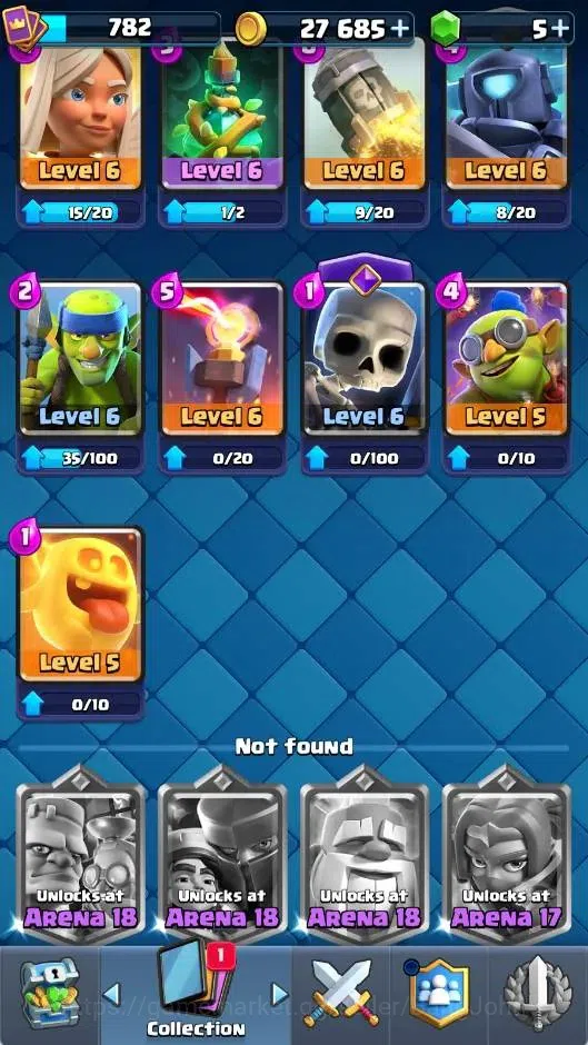 Clash Royale Accounts CL |KTL 12|Trophy 5932|Card 91|5 EVO|1 Hero|5 Lv12 image 3