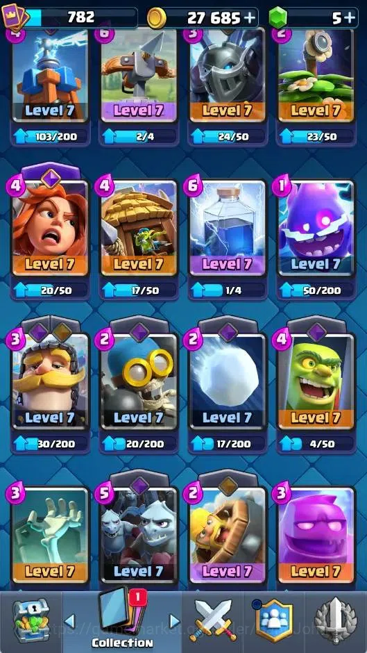 Clash Royale Accounts CL |KTL 12|Trophy 5932|Card 91|5 EVO|1 Hero|5 Lv12 image 4