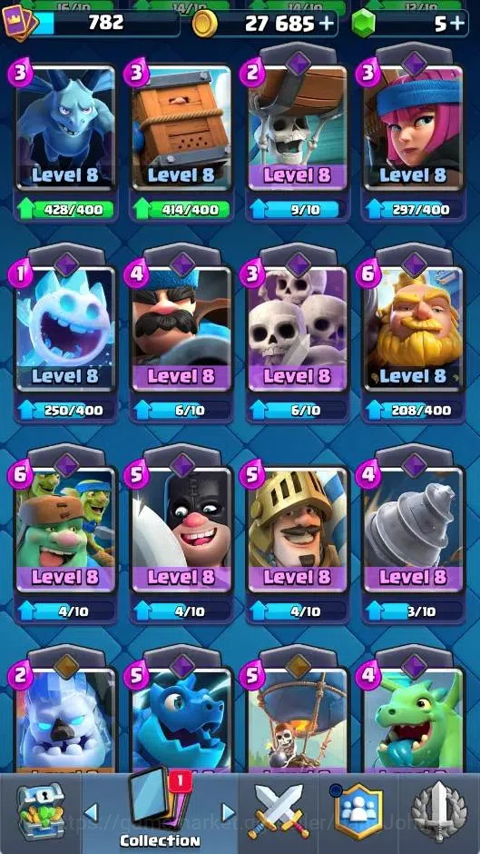 Clash Royale Accounts CL |KTL 12|Trophy 5932|Card 91|5 EVO|1 Hero|5 Lv12 image 7