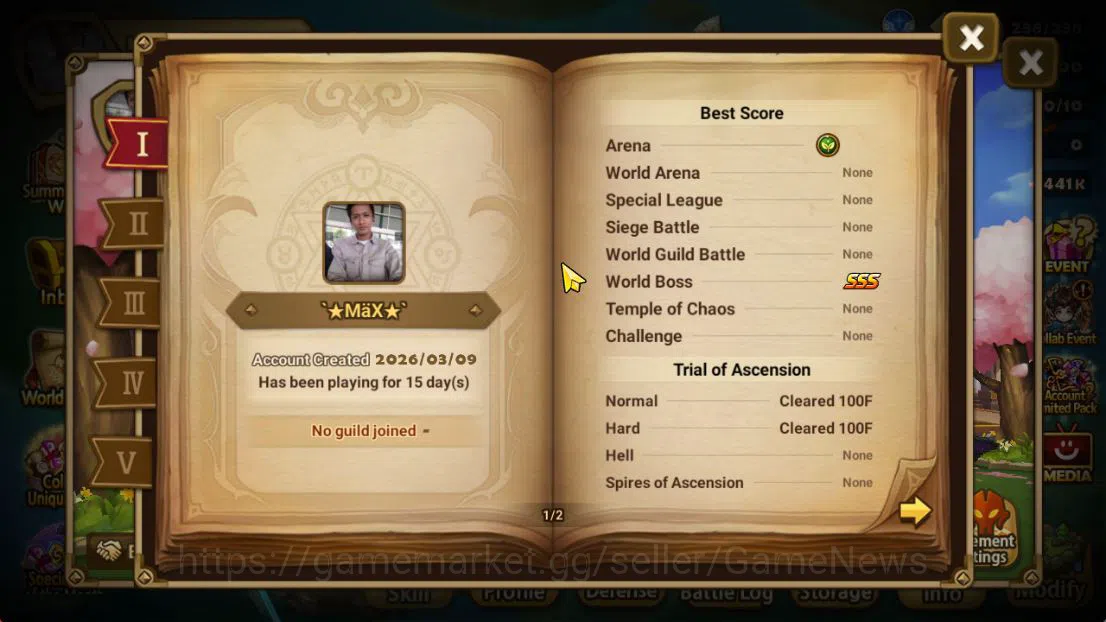 Summoners War: Sky Arena Accounts ASIA Lv59| 1 LD[Qitian Dasheng]|12 NB5(Theodora,Li image 3