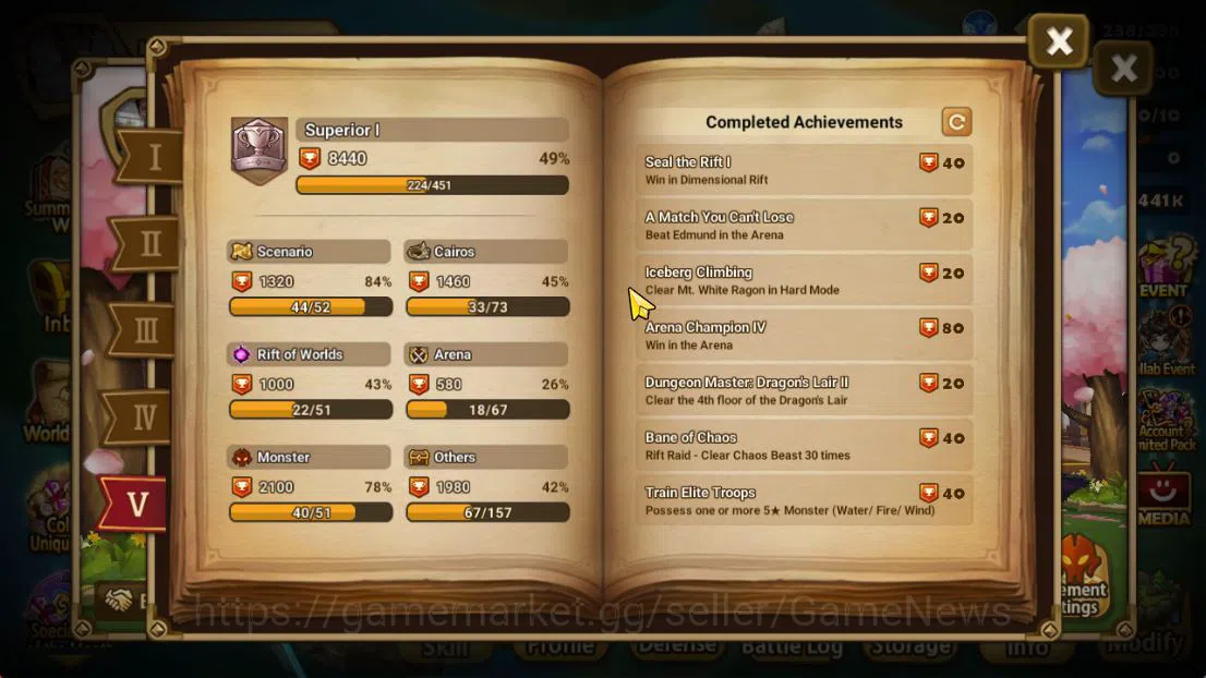 Summoners War: Sky Arena Accounts ASIA Lv59| 1 LD[Qitian Dasheng]|12 NB5(Theodora,Li image 8