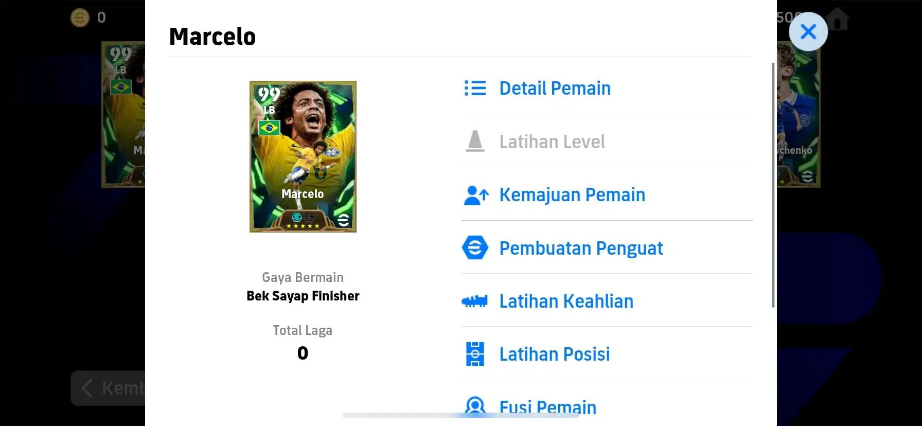 eFootball Accounts Legends & Iconic Players Mobile|PW 3116|Marcelo Epic,Gabriel Batistuta Epic,Joshua Kimmich 3