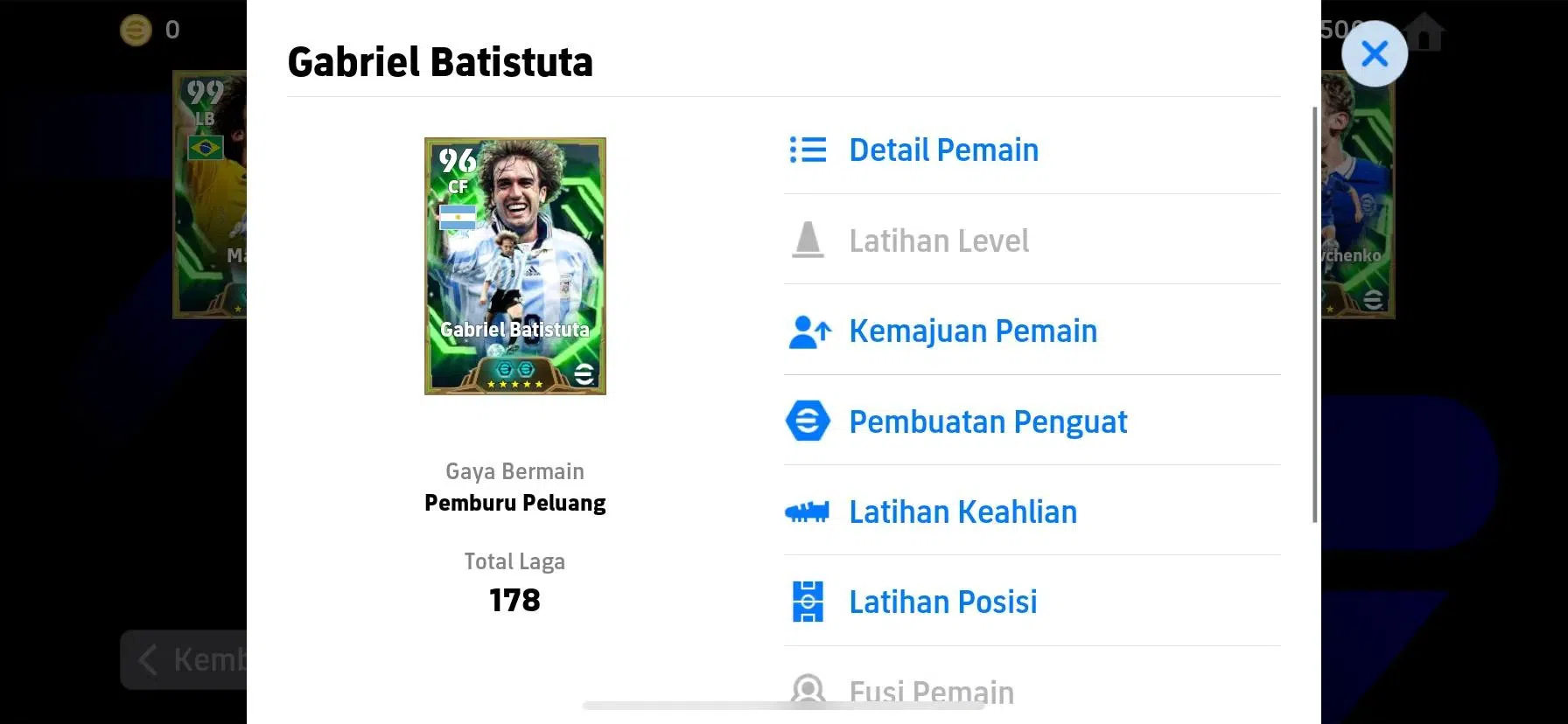 eFootball Accounts Legends & Iconic Players Mobile|PW 3116|Marcelo Epic,Gabriel Batistuta Epic,Joshua Kimmich 4