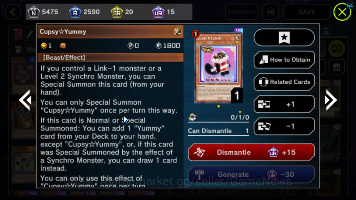 Yu-Gi-Oh! Master Duel Accounts Lv 18|20 Deck|VSK9,Dracotail,Radiant,Yummys,Sky St image 9