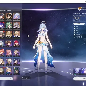Honkai Star Rail Accounts Others Asia |TL 56|9 Limited (Himeko Nova)+Sign Robin Summeretto,Mortenax
