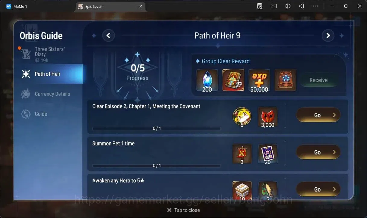 Epic Seven Accounts Global Unverif |6 ML(B Arunka,SE Celine,A Laika,St image 12