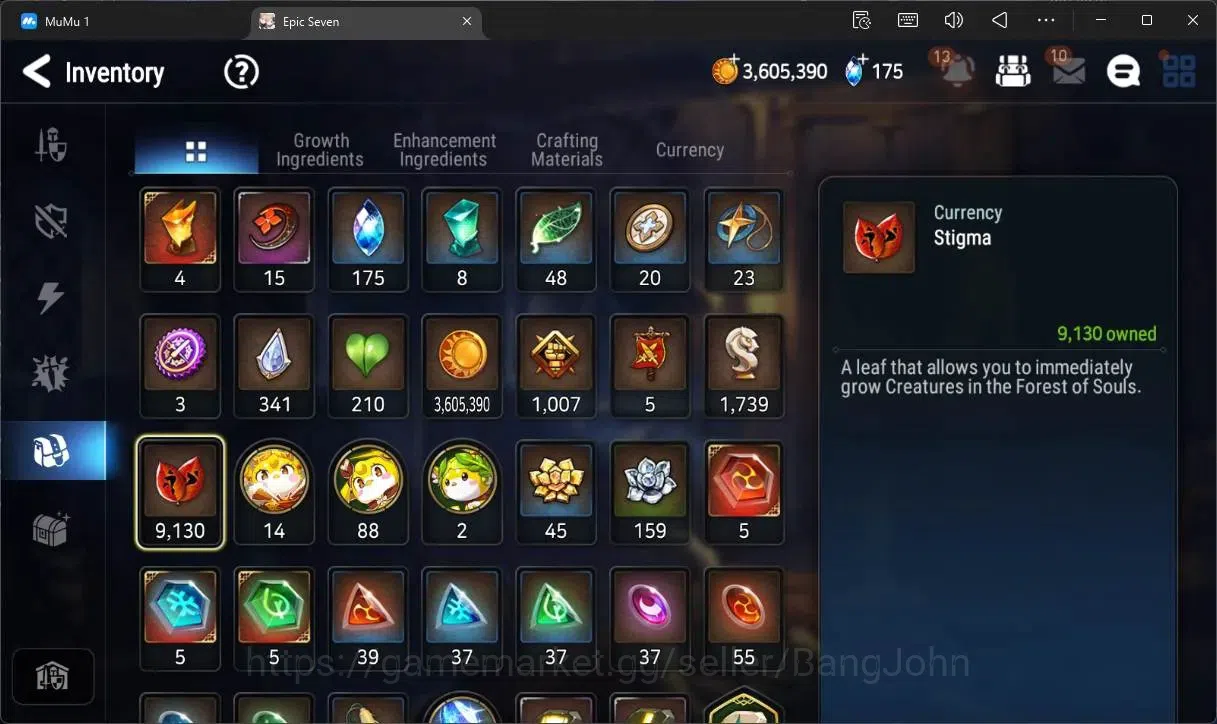 Epic Seven Accounts Global Unverif |6 ML(B Arunka,SE Celine,A Laika,St image 19