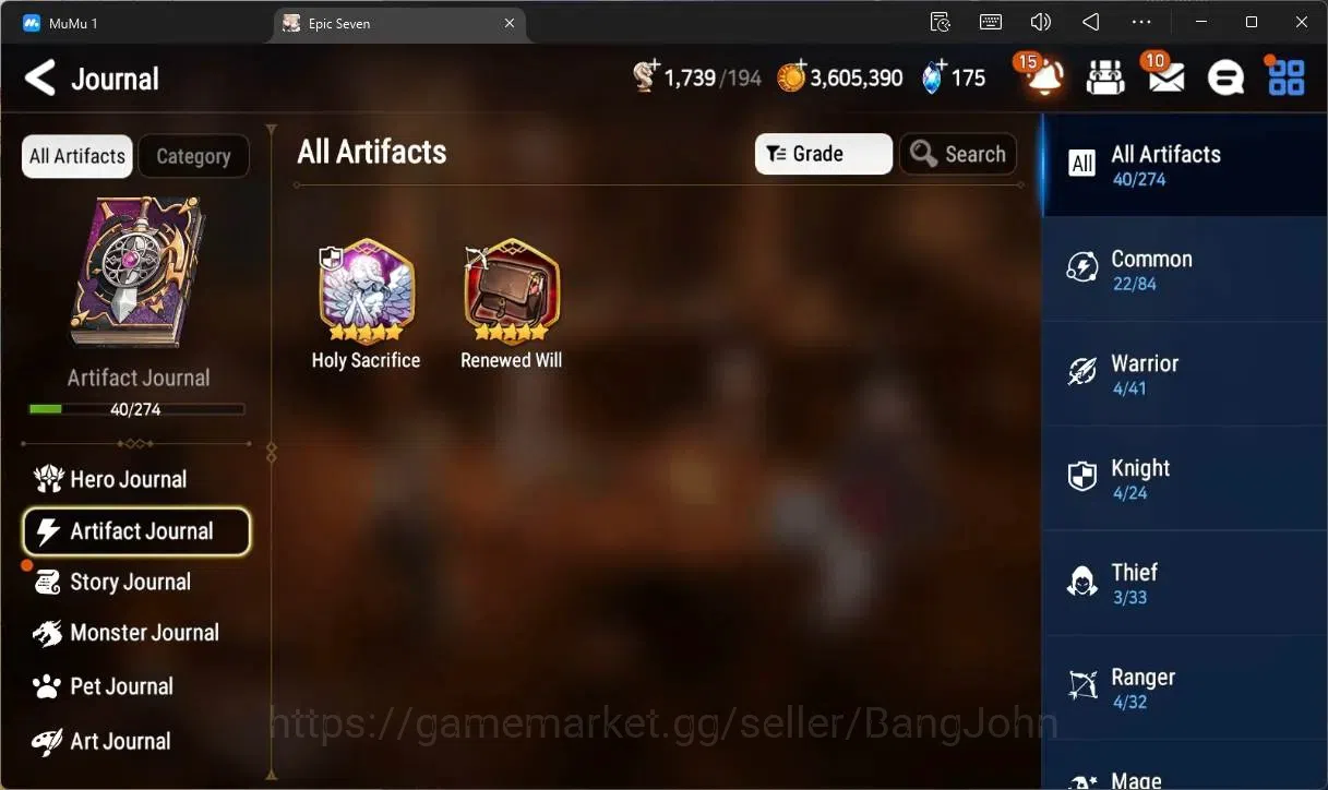 Epic Seven Accounts Global Unverif |6 ML(B Arunka,SE Celine,A Laika,St image 6