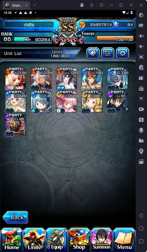 Grand Summoners Accounts GLOBAL|Ascend 11|Rank 85|Houka Inumutu TW|Summer M image 3