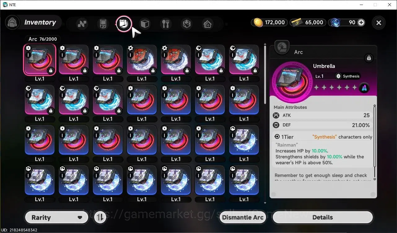 Neverness to Everness Accounts GLOBAL EU|HL 3 [4 SSR] Limited Nanally, Jiuyuan, Sakiri, Hathor |6 SR 9