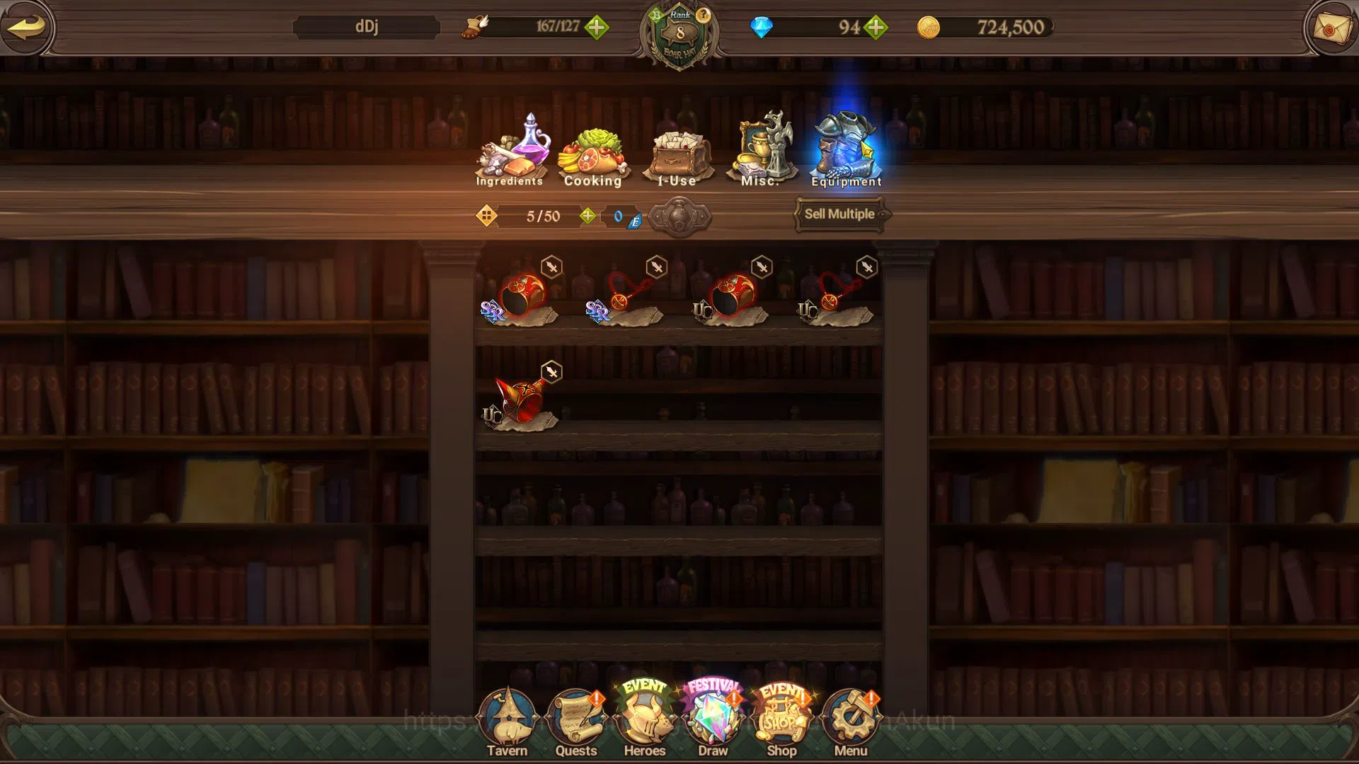 The Seven Deadly Sins: Grand Cross Accounts Global | 305K CC | Fresh Starter | CH 2 | 5 UR  |  image 2