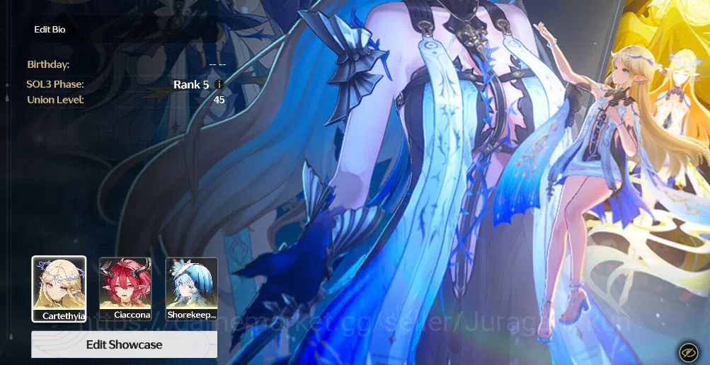 Wuthering Waves Accounts NA|UL 45|3 Limited|[Cartethyia,Ciaccona,Shorekeepe image 2