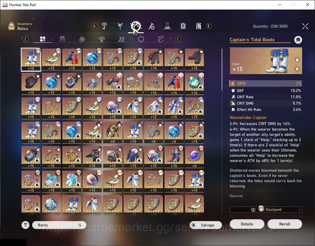 Honkai Star Rail Accounts End Game Asia|TL 68|9 Limited|[Saber,Phainon,Hyacine,Archer]+Sign,Sunday,Sparkle,Ruan 7