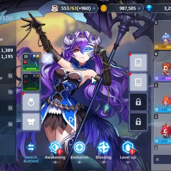 Guardian Tales Accounts ASIA W2 Lvl 1 |Frieren Collabs|Andras +EXWP, Eunha +EXWP, Frieren +EXWP, Stark +EXWP +320 Evo Stone