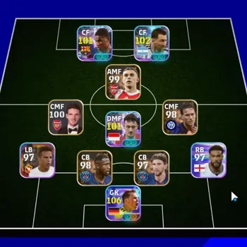 eFootball Accounts Legends & Iconic Players Android|7 Show Time Manuel Neuer,Lionel Messi,Marcus Rashford,Ivan