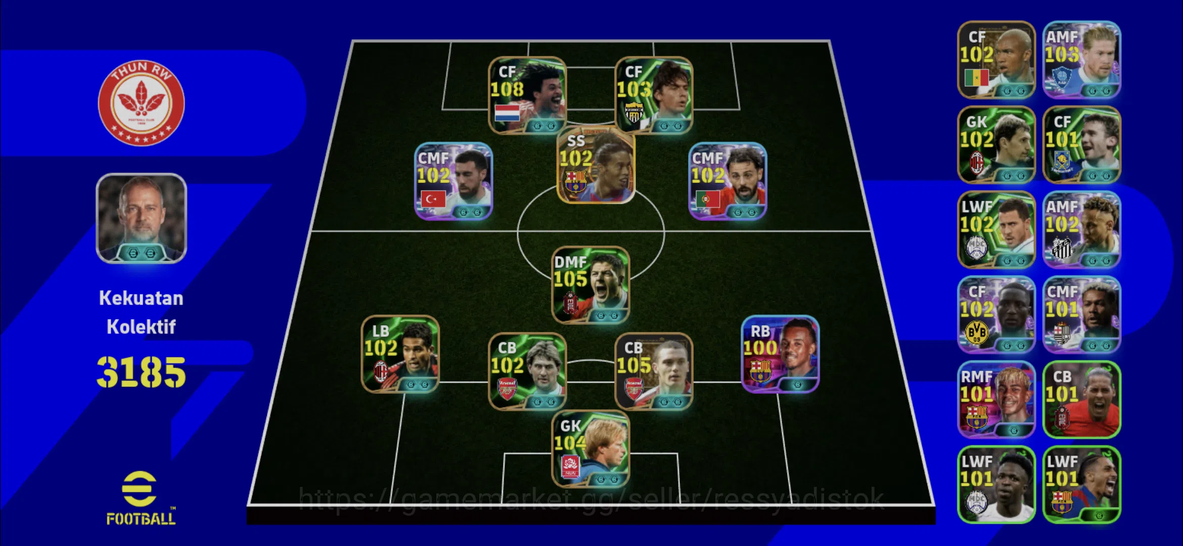 eFootball Accounts Legends & Iconic Players EFOOTBALL 2027 | EPIC RUUD GULIT BROKEN,BIGTIME RONALDINHO,F INZAGHI,LEGEND 1