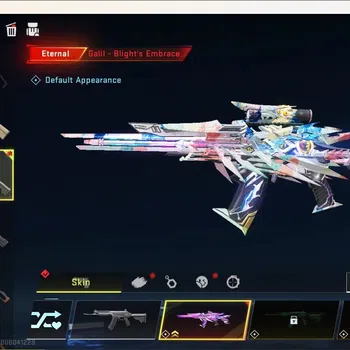 Blood Strike Accounts Collab Skin ASIA|1 Eternal Gun: Galil - Blight's Embrace|1 Epic Name - Changing Card|Check SS BS2567B