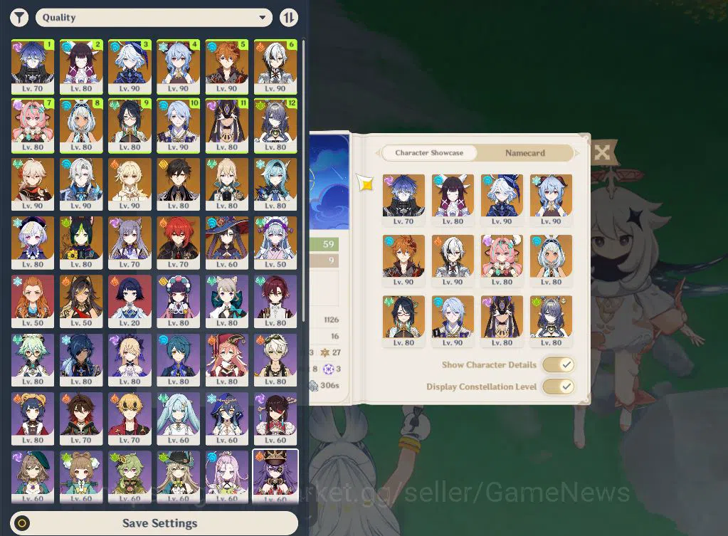 Genshin Impact Accounts ASIA|AR56|PreamTeam Neuvillette,Arlecchino,Durin,V image 2