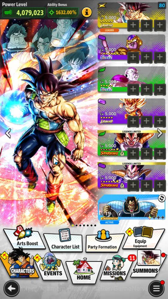 Dragon Ball Legends Accounts 270M Total Power|LV 151|2LR+3UL+12LL|Bardock,SS3 G image 9