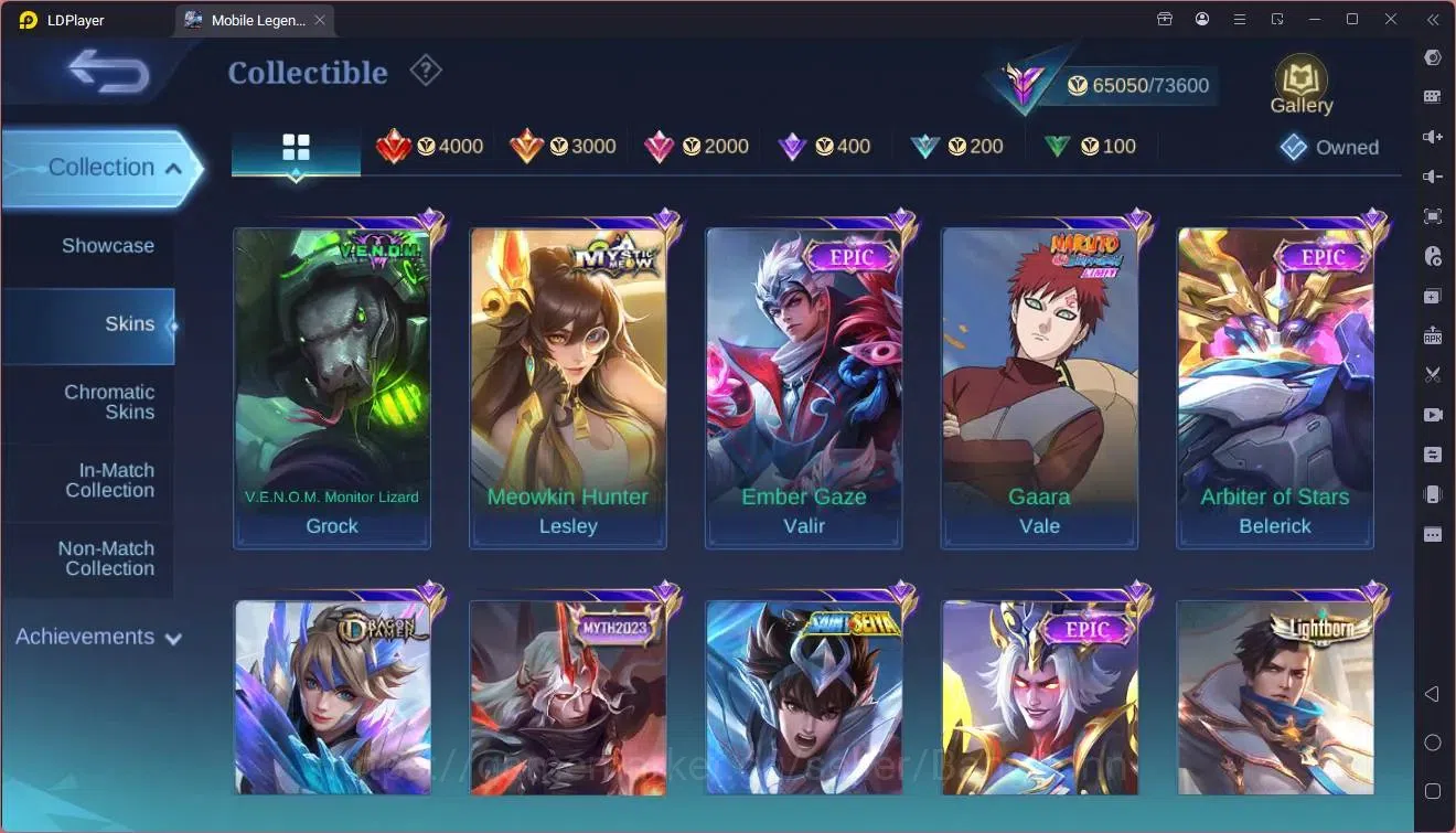 Mobile Legends: Bang Bang Accounts Global|Hero 133|Skin 307|Renowned|Naruto Lukas|CC image 12