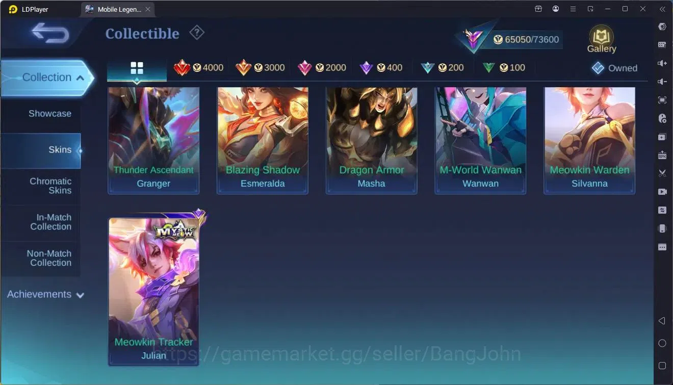 Mobile Legends: Bang Bang Accounts Global|Hero 133|Skin 307|Renowned|Naruto Lukas|CC image 15