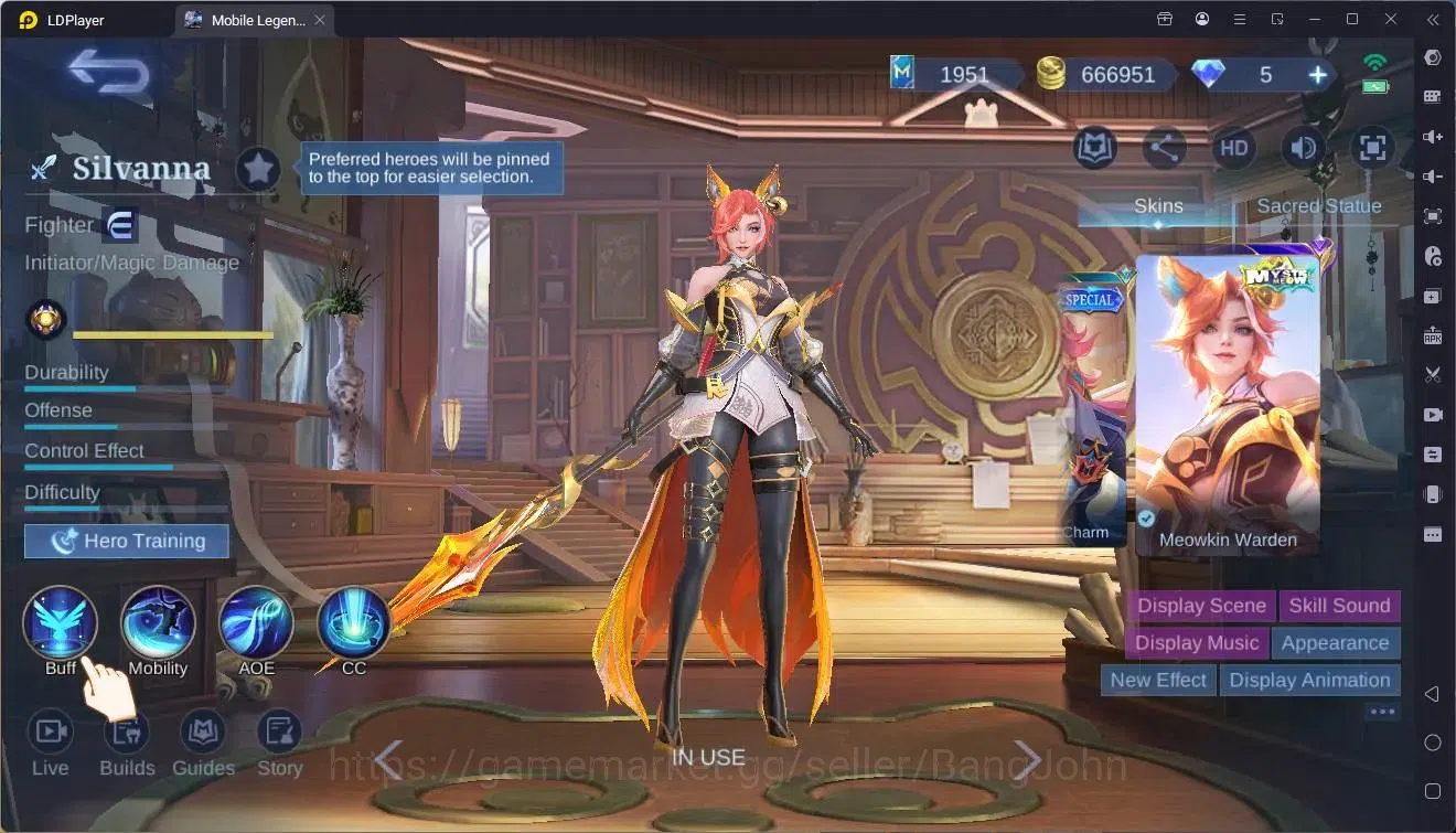 Mobile Legends: Bang Bang Accounts Global|Hero 133|Skin 307|Renowned|Naruto Lukas|CC image 19